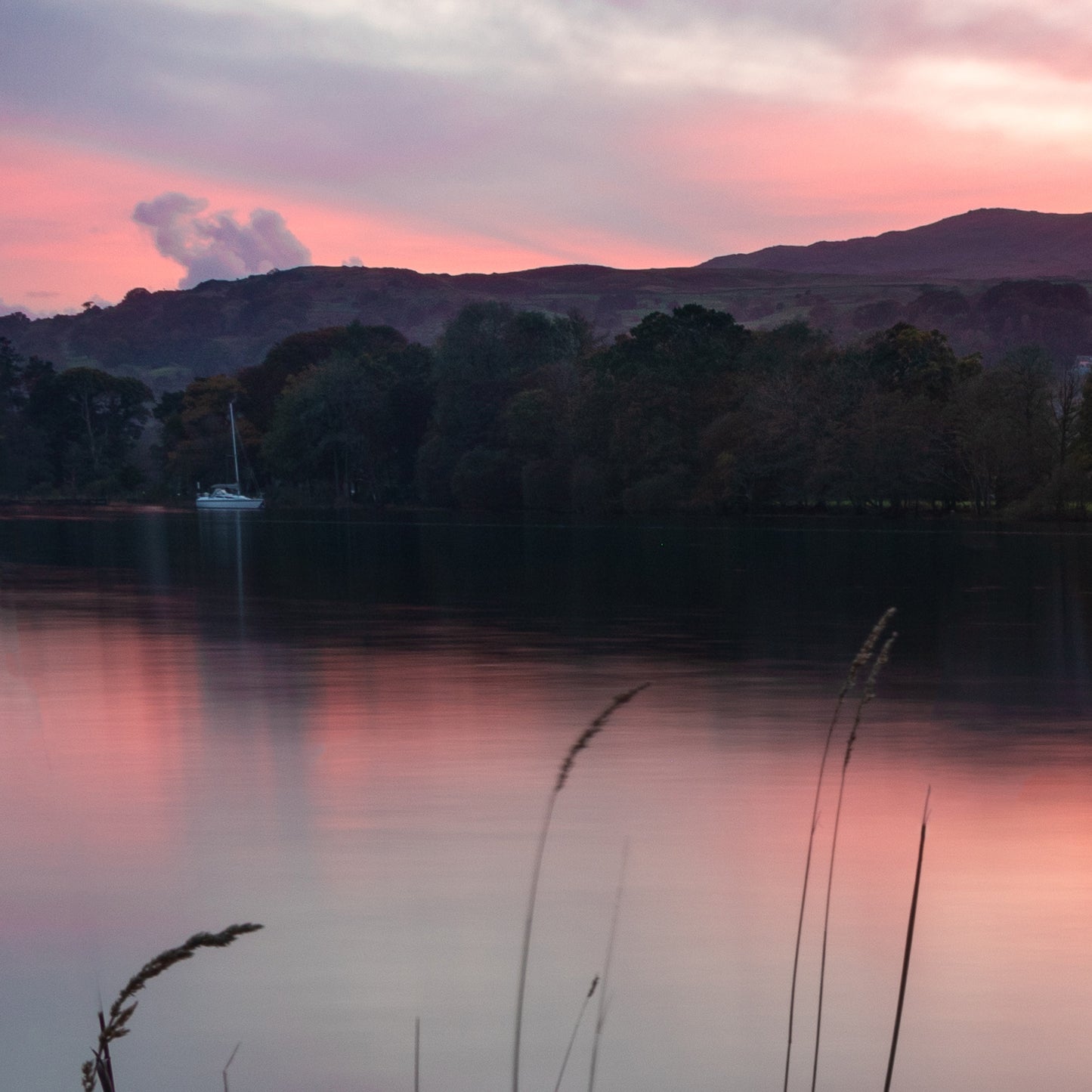 Dusk Falls at Coniston