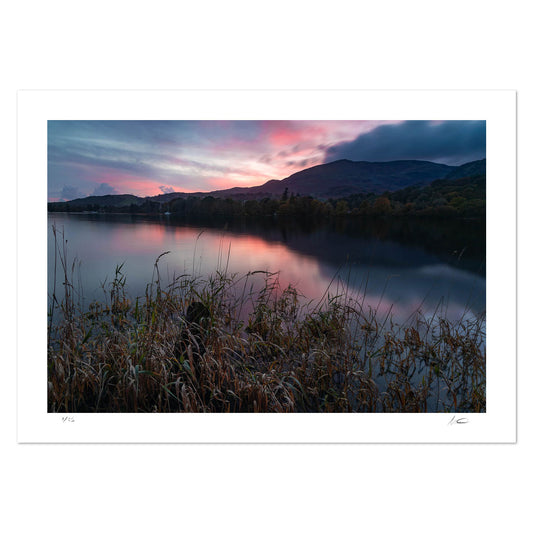 Dusk Falls at Coniston