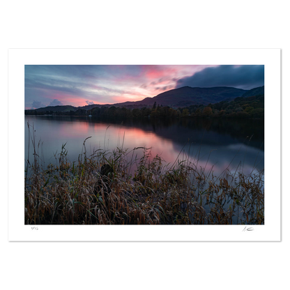 Dusk Falls at Coniston