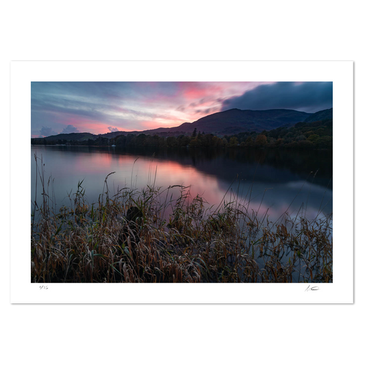 Dusk Falls at Coniston