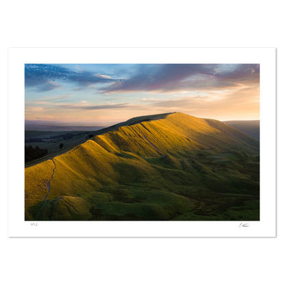 Rushup Edge at Dusk
