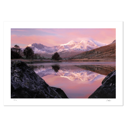 snowdon reflection Matthew Light landscape photography print