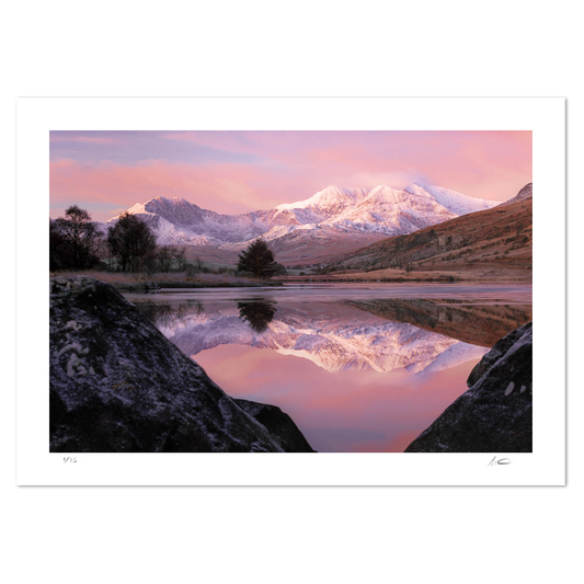 snowdon reflection Matthew Light landscape photography print
