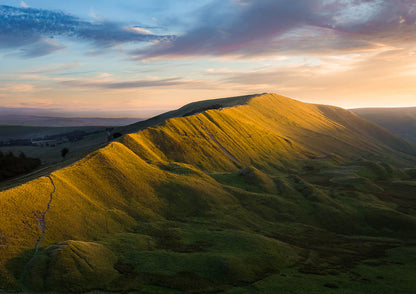 Rushup Edge at Dusk